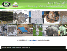 Tablet Screenshot of mobilszoro.hu